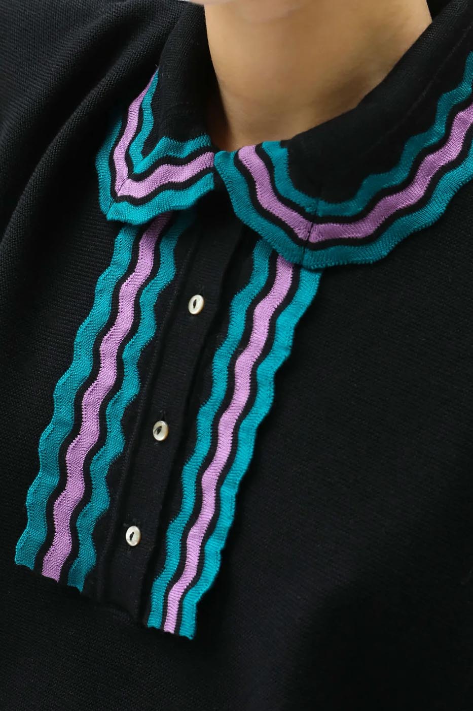 Top fluide en maille