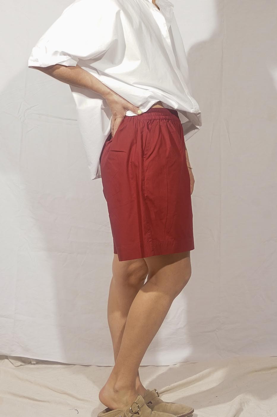 Short Tamara popeline