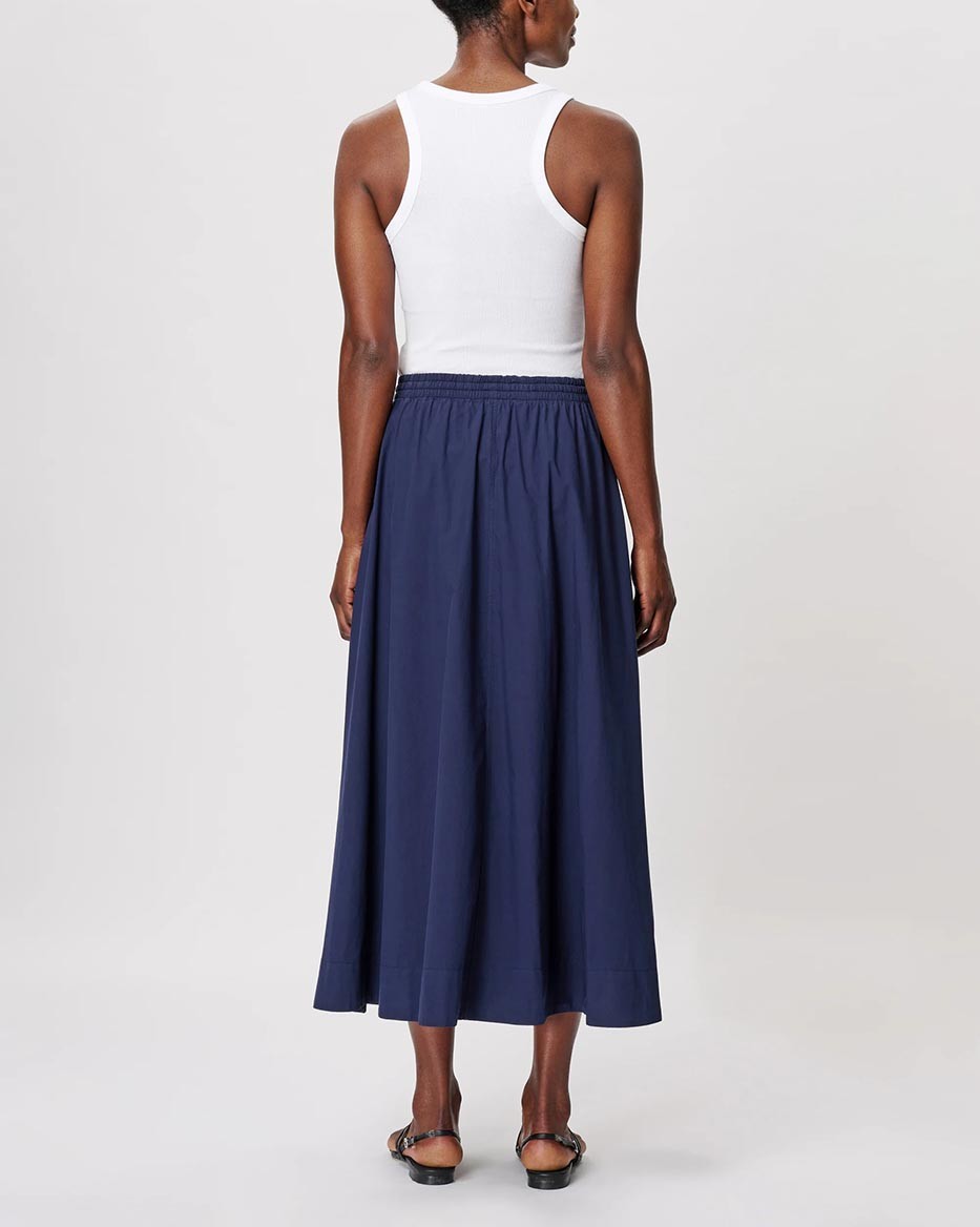 JUPE DÉCONTRACTÉE EN COTON