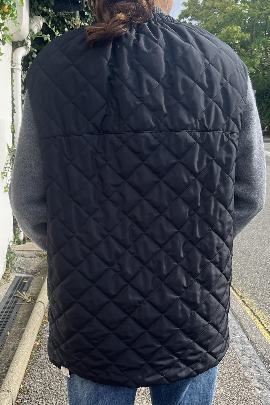 Veste manche courte noir