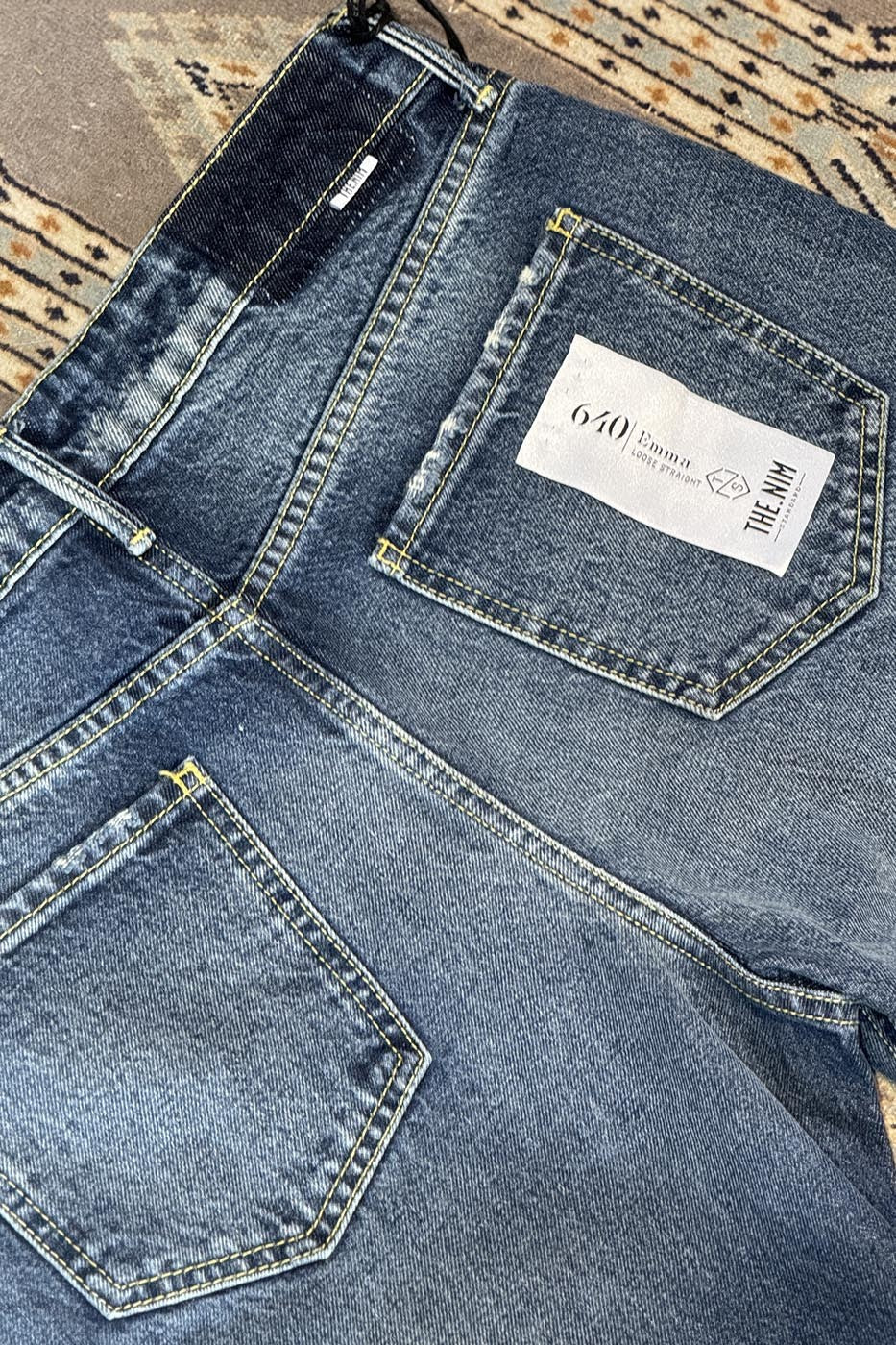 Jeans Emma The nim bleu