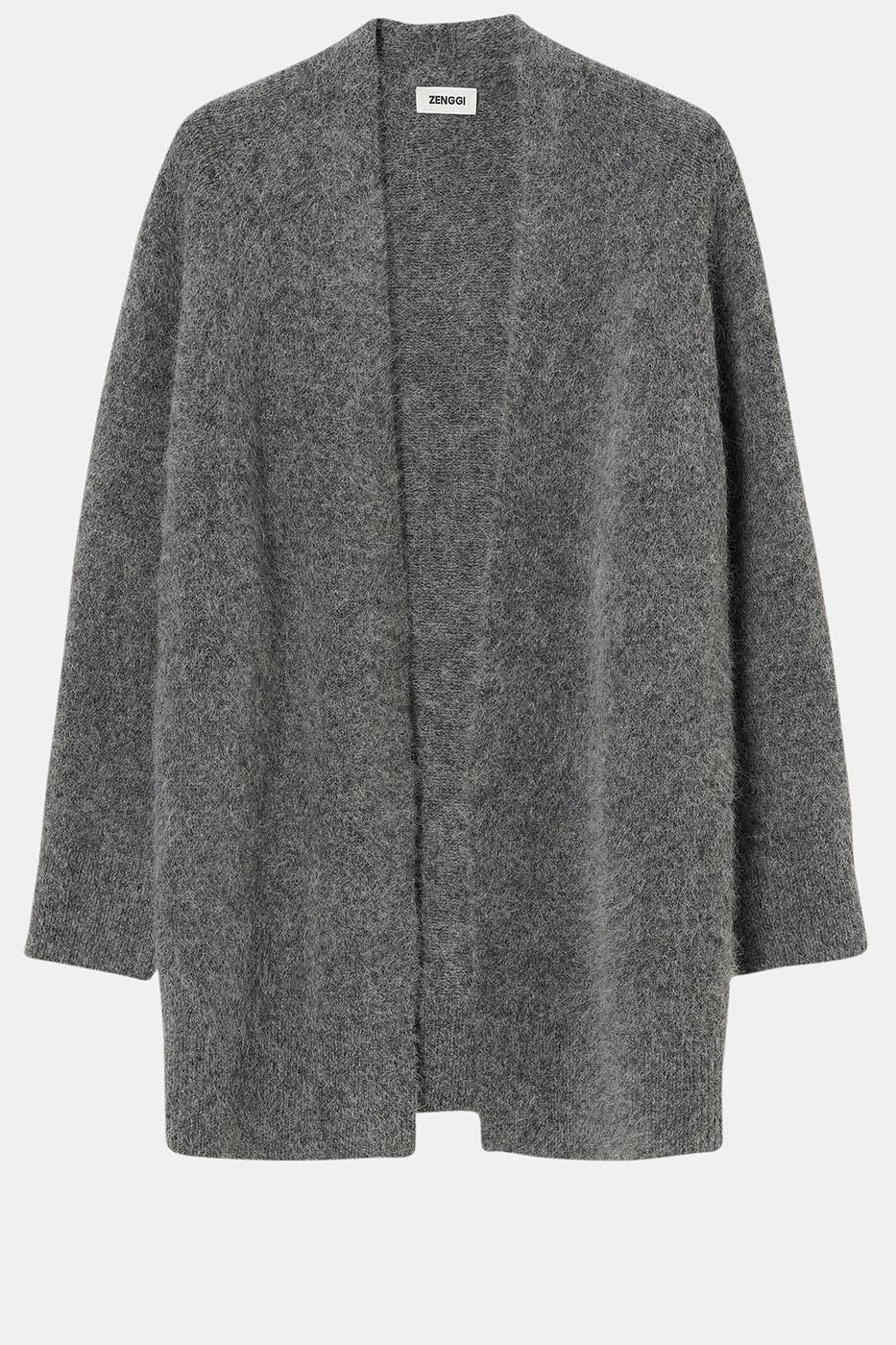 SOFT ALPACA OVERSIZED CARDIGAN