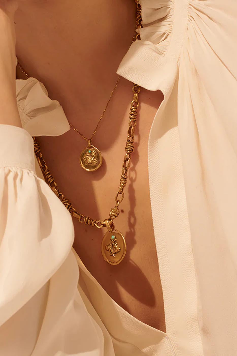 Collier Pendentif Astro Cancer