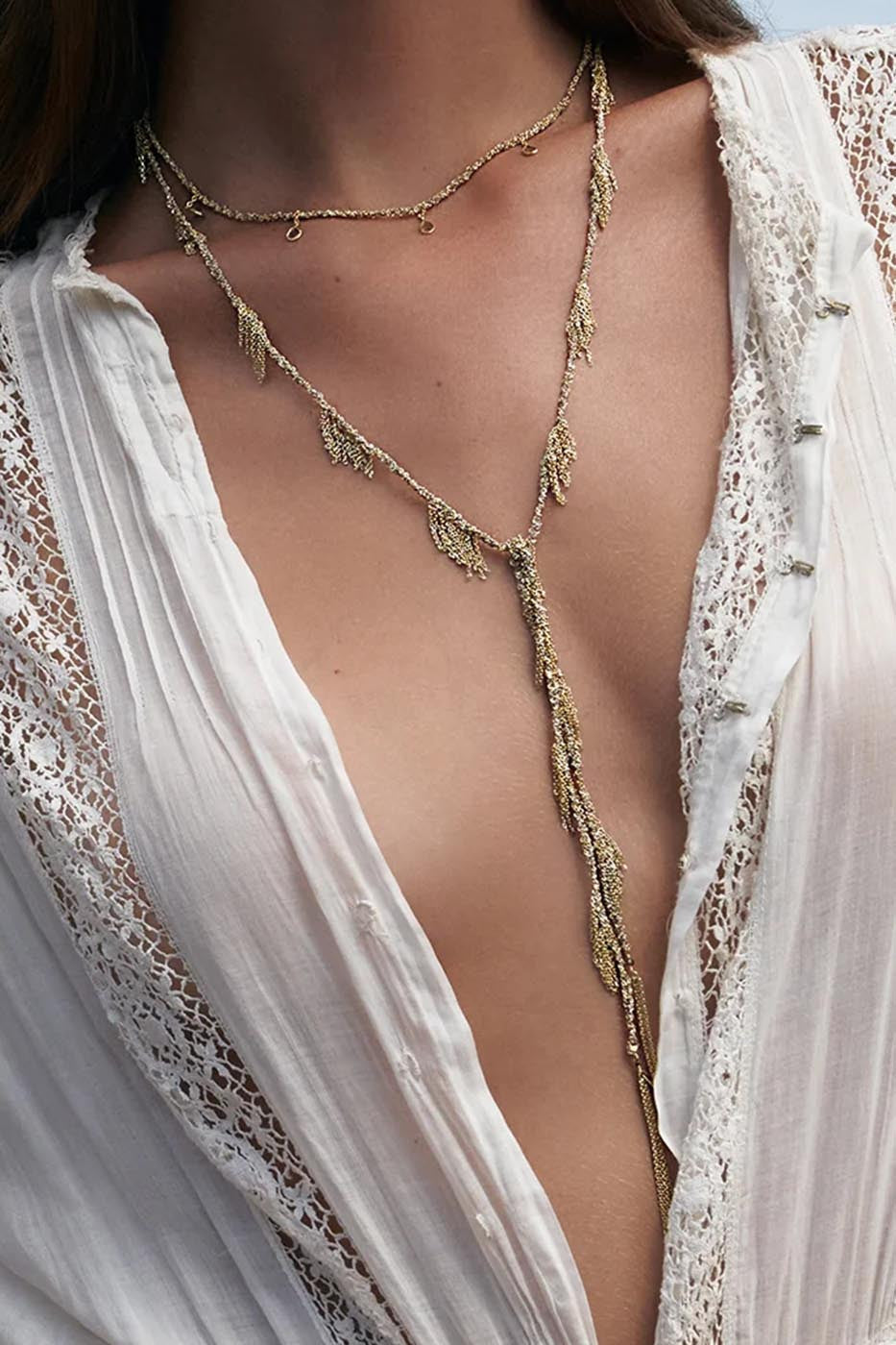 N° 606 COLLIER GOLD GREY