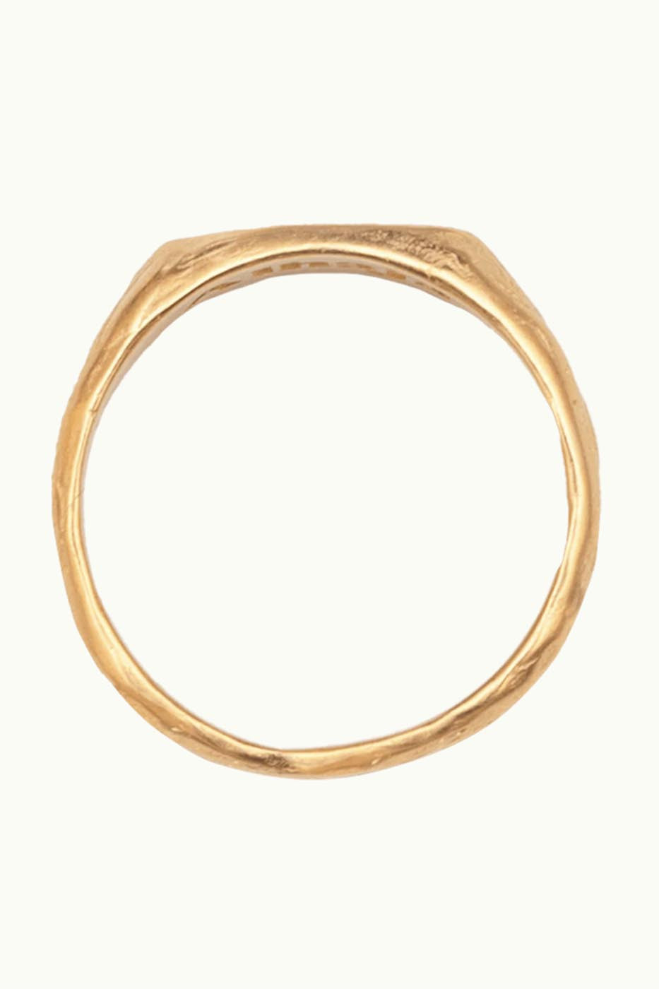 Amore Gold Signet Ring