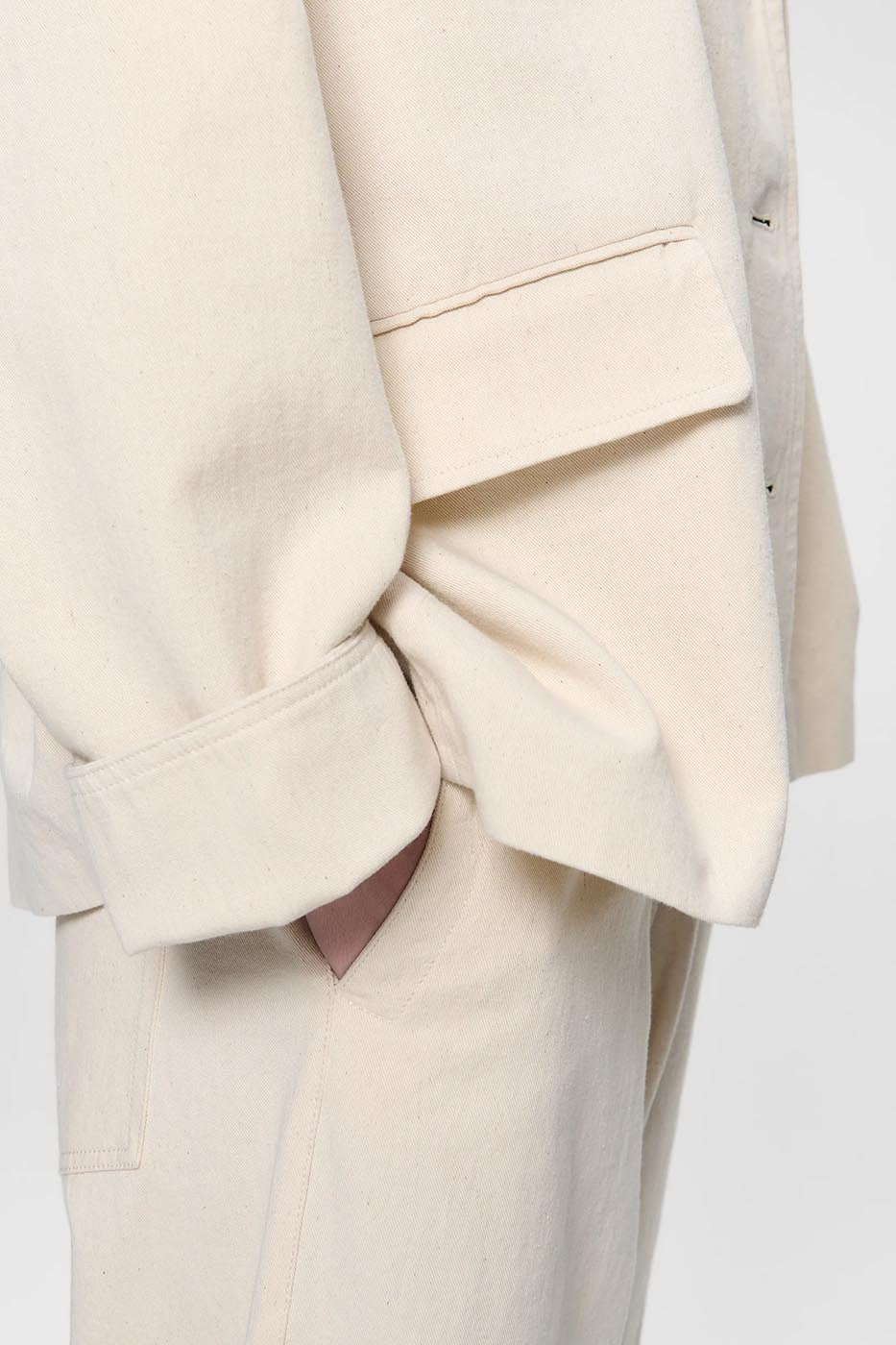 Twill Boxy Jacket