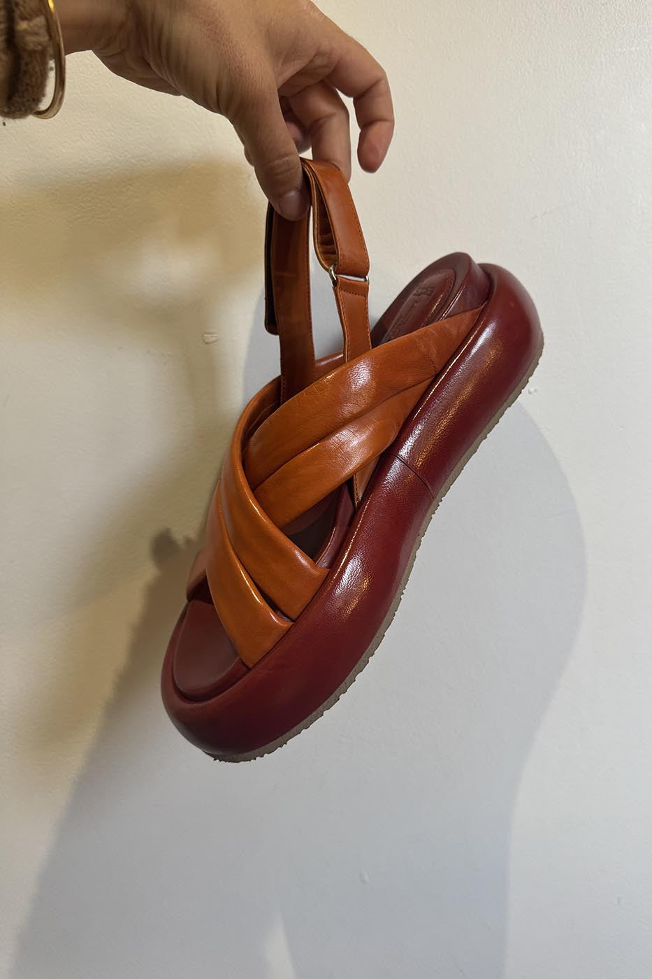 Sandales compensées