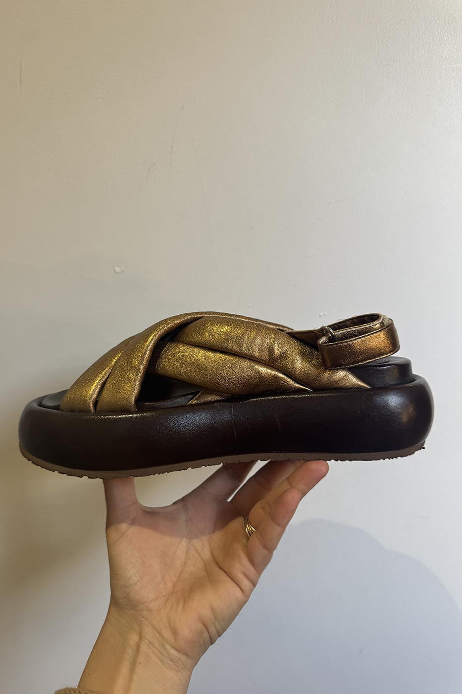 Sandales compensées