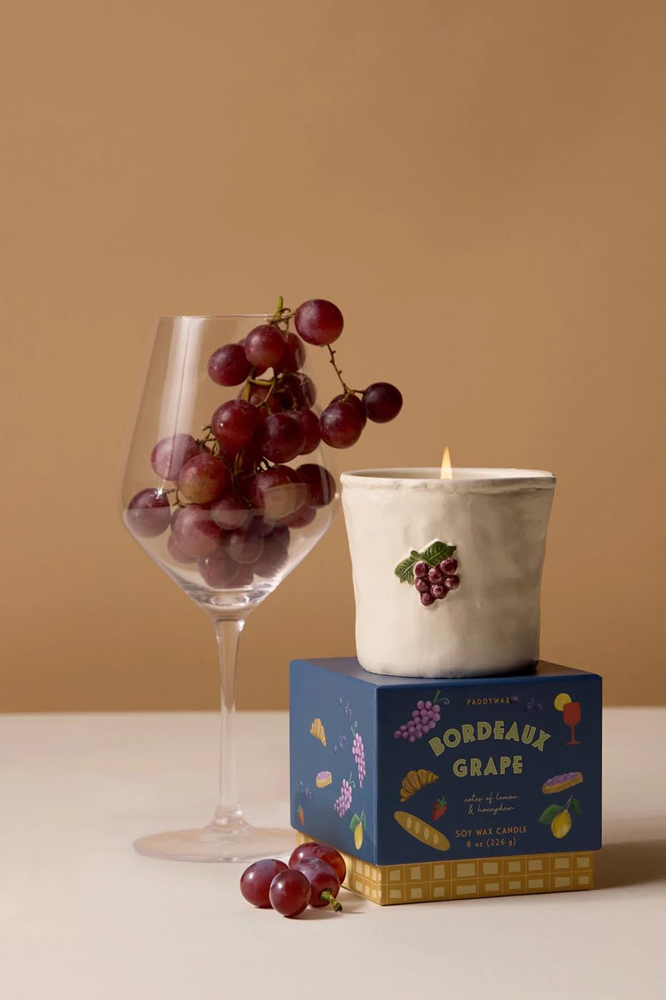 Bistro Candle - Bordeaux Grape