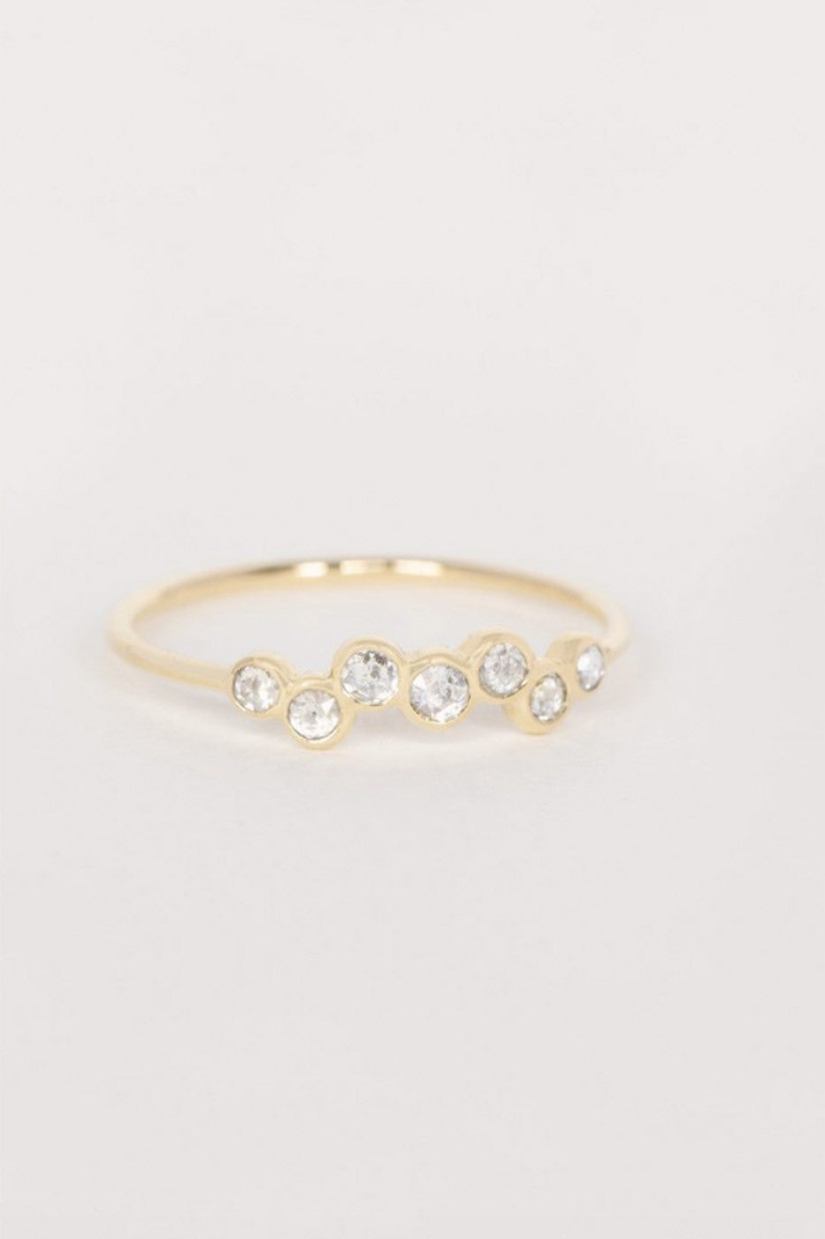 TWISTED GREY DIAMONDS RING