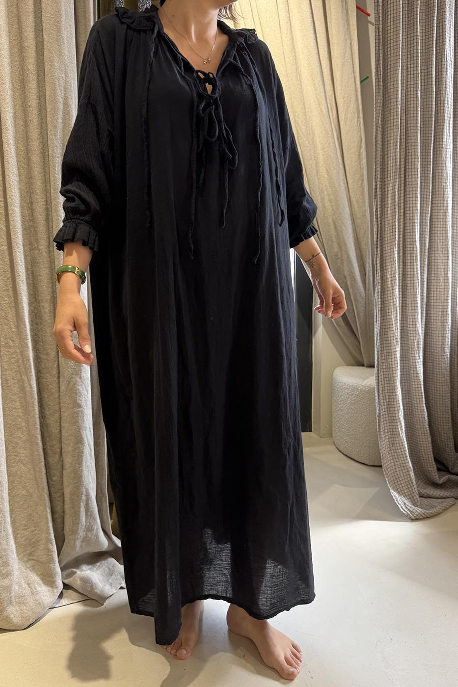 Robe fluide noir