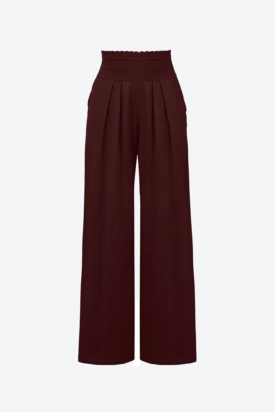 Pantalon fluide maille fine jersey