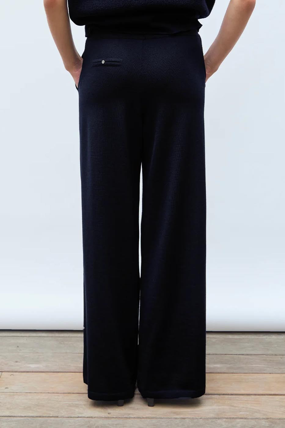 Pantalon fluide maille fine jersey