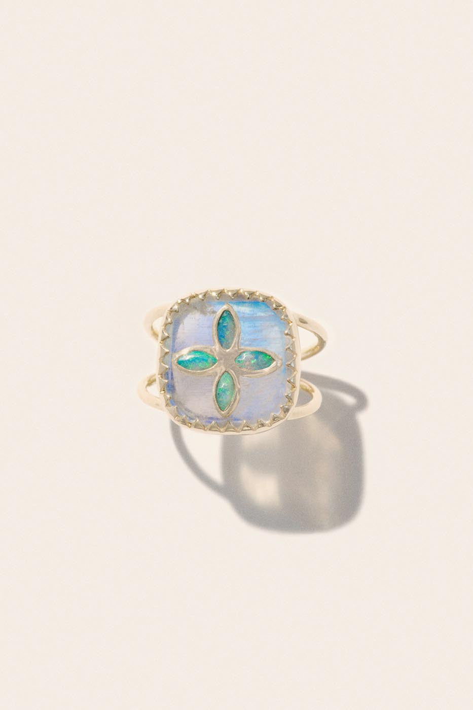 BAGUE BOWIE N°2 PIERRE DE LUNE