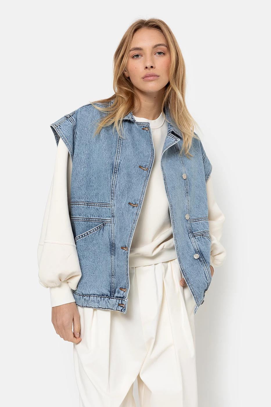 Maddox Denim Trench