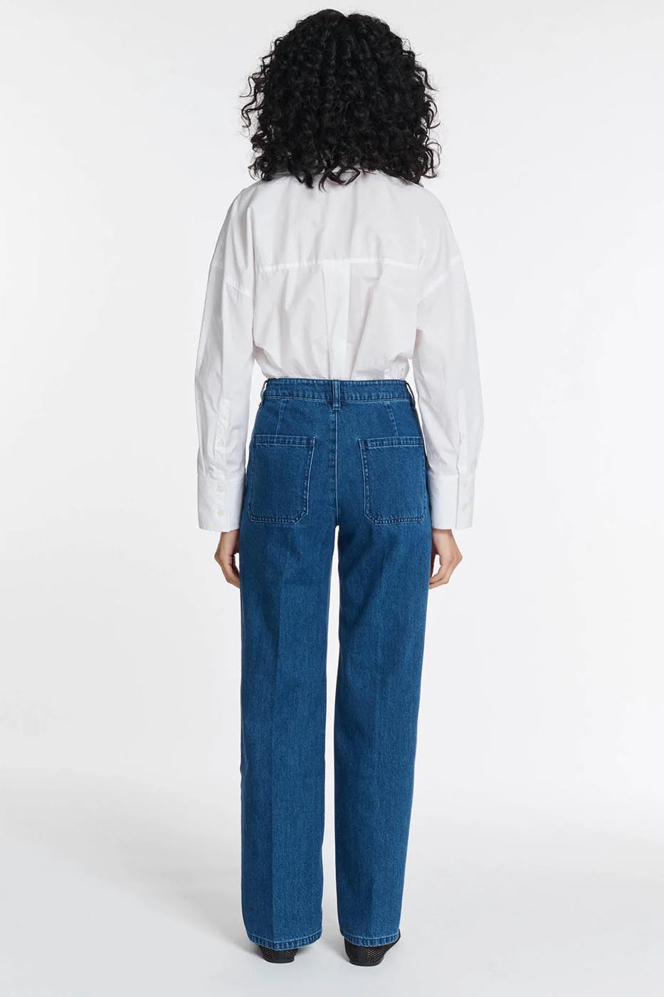 JEANS DROIT LARGE DENIM SWANN