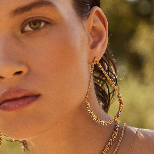 Boucles d'oreilles Gouttes Fragments