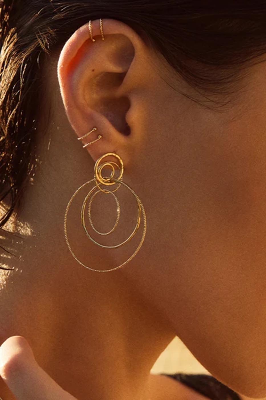 Grandes boucles d'oreilles Icône