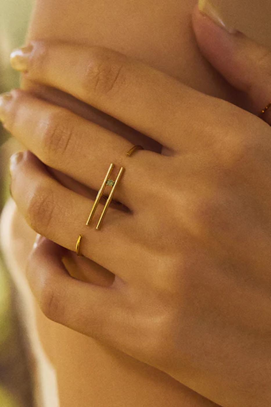Bague double Scarlett