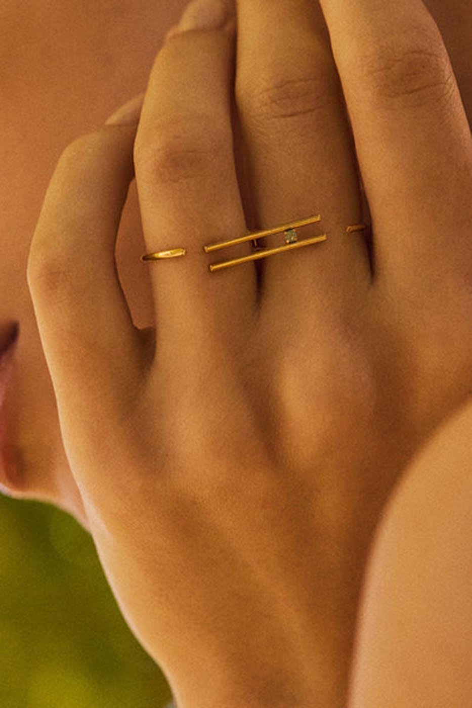Bague double Scarlett
