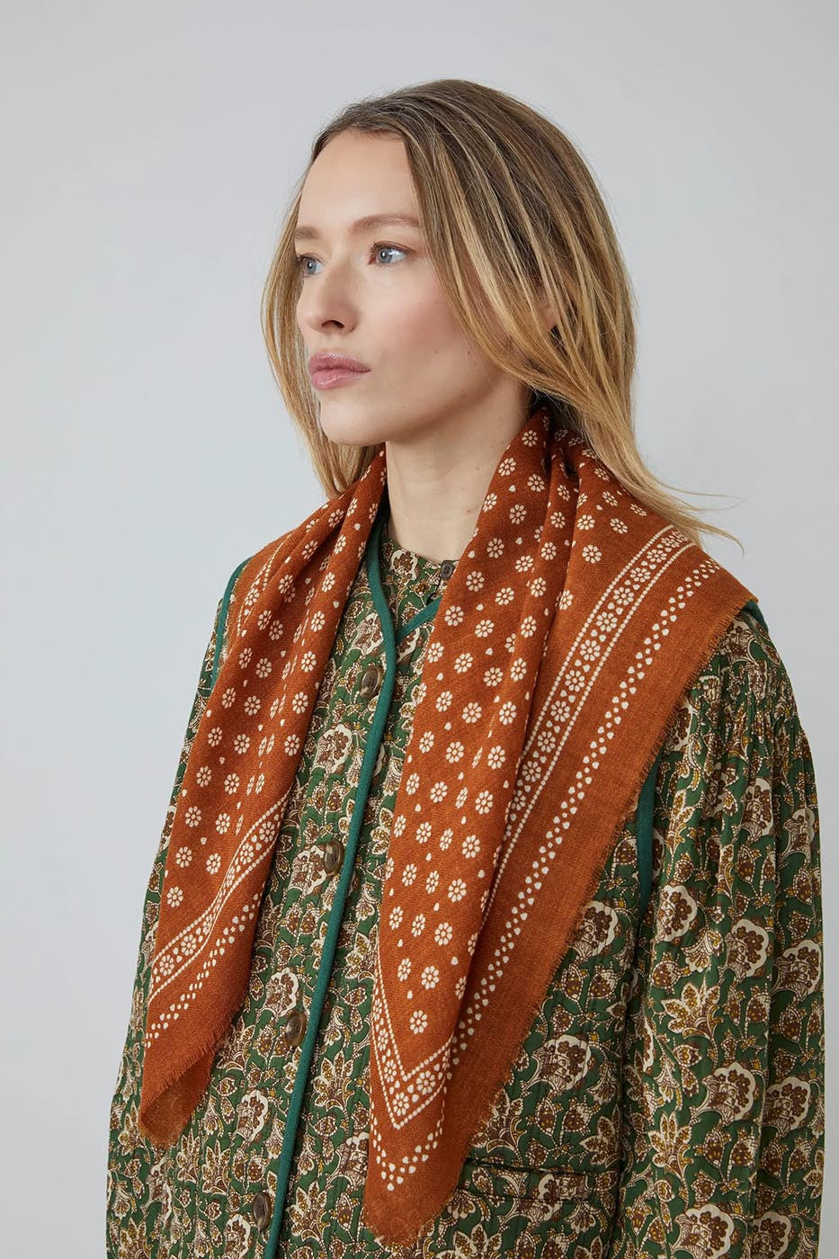 FOULARD N°676 TOFFEE
