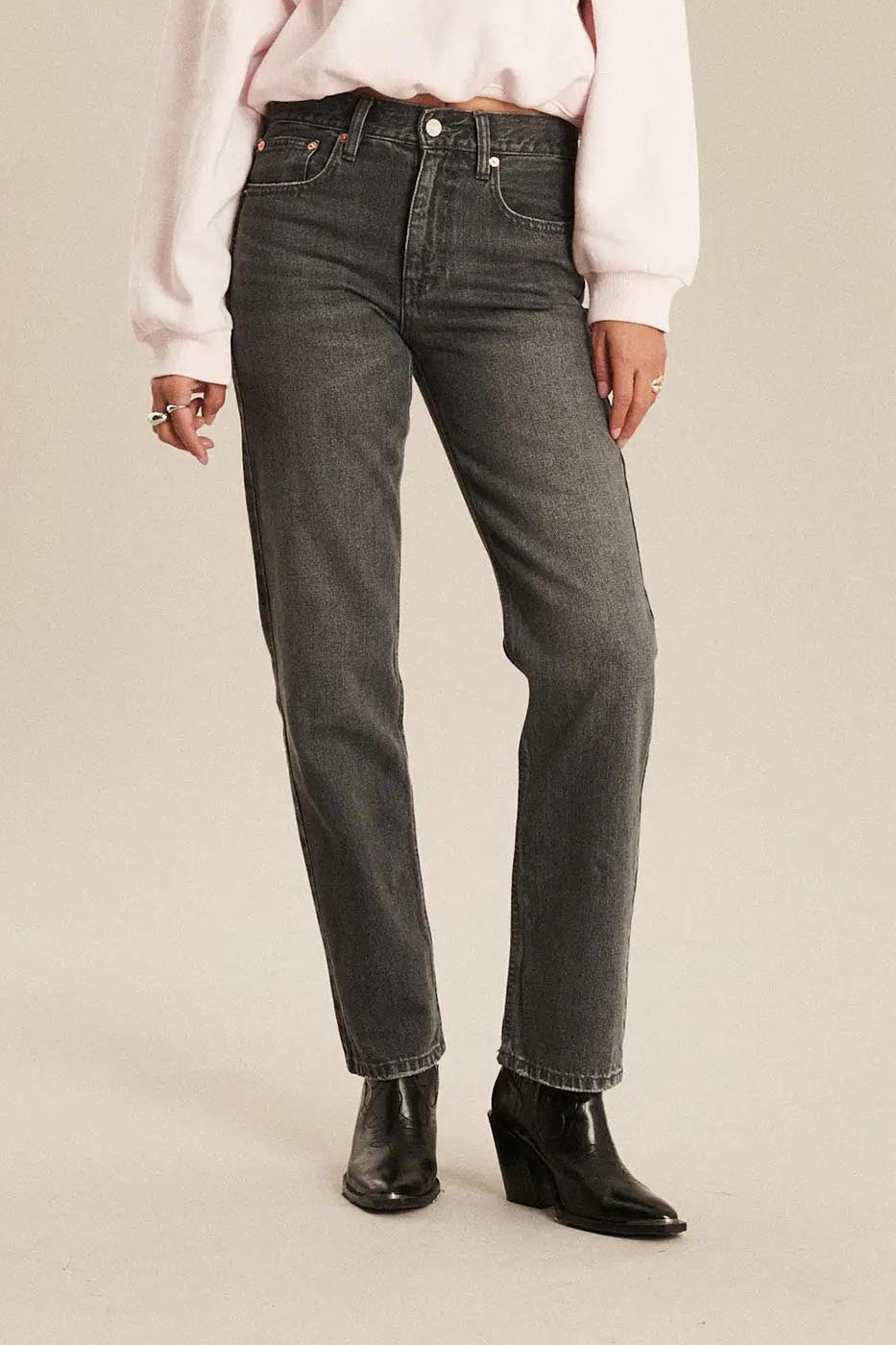 Jeans droit denim Parker