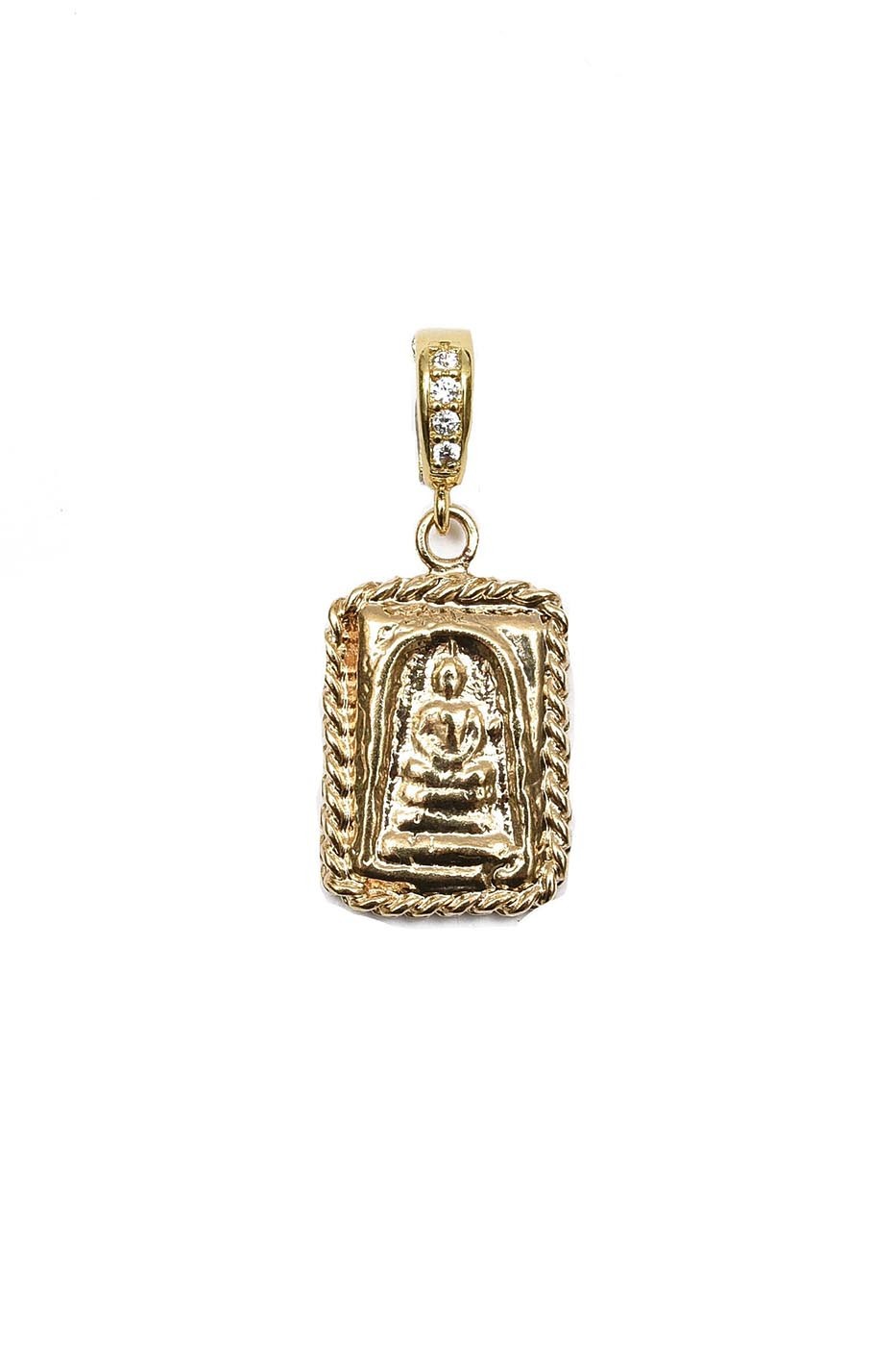 Charm petit bouddha rectangle