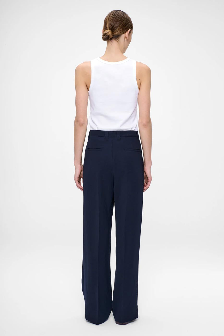 PANTALON KAY EN CRÊPE JAPONAIS