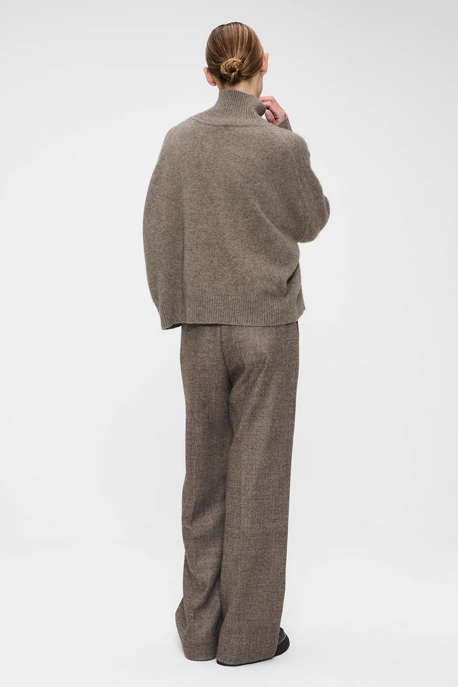 PULL-OVER EN LAINE MÉRINOS ET YACK EDEN