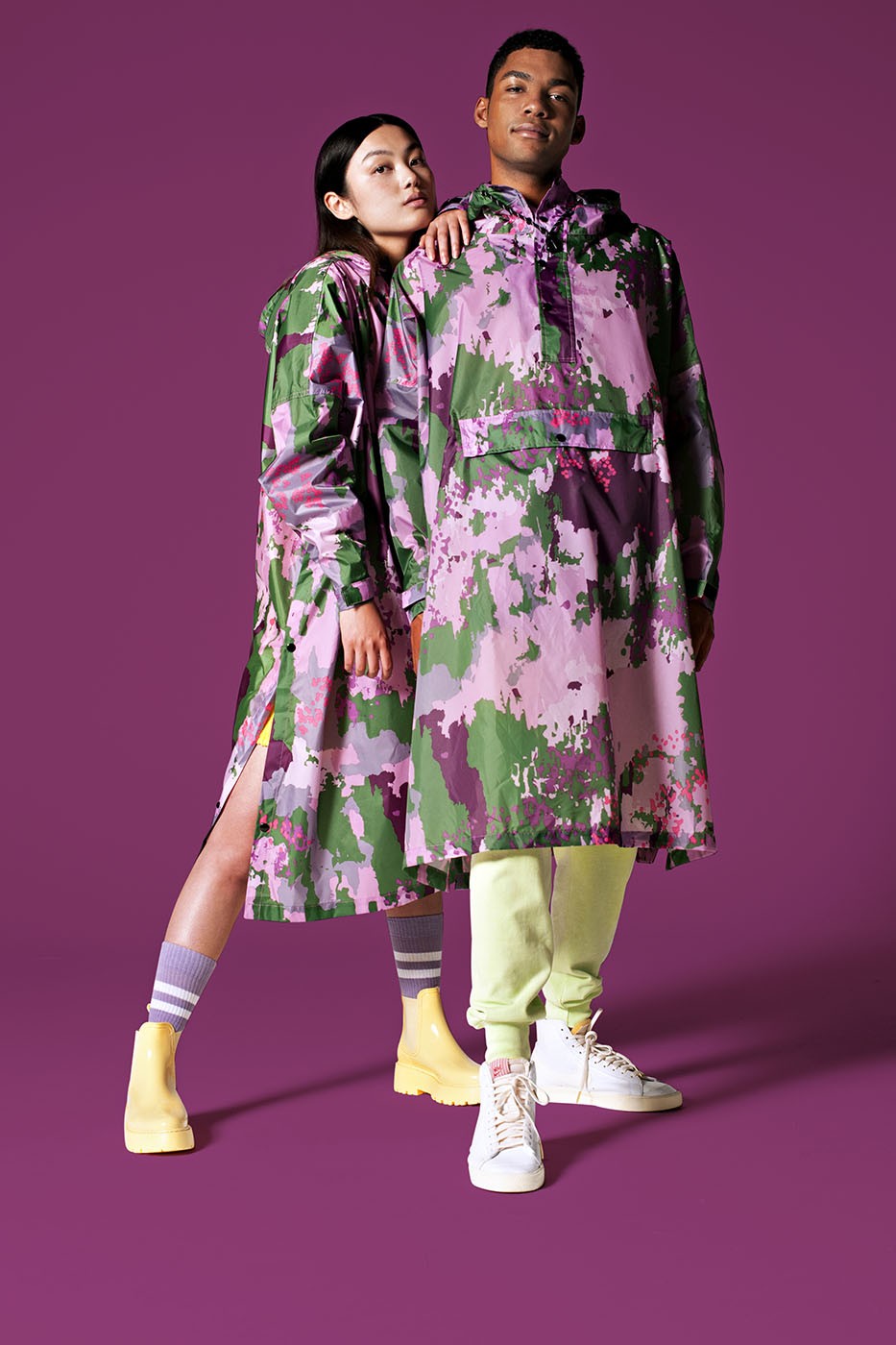 Poncho Rainkiss Digi Spring Camo