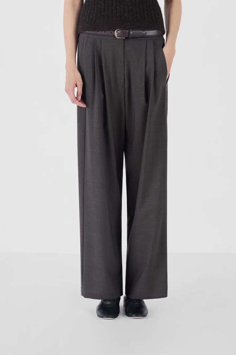 Pantalon sigrid brunette