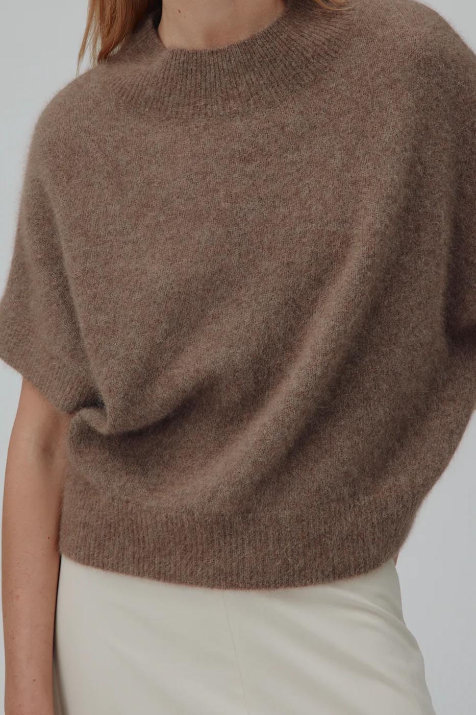 PULL DOANNA Beige chiné