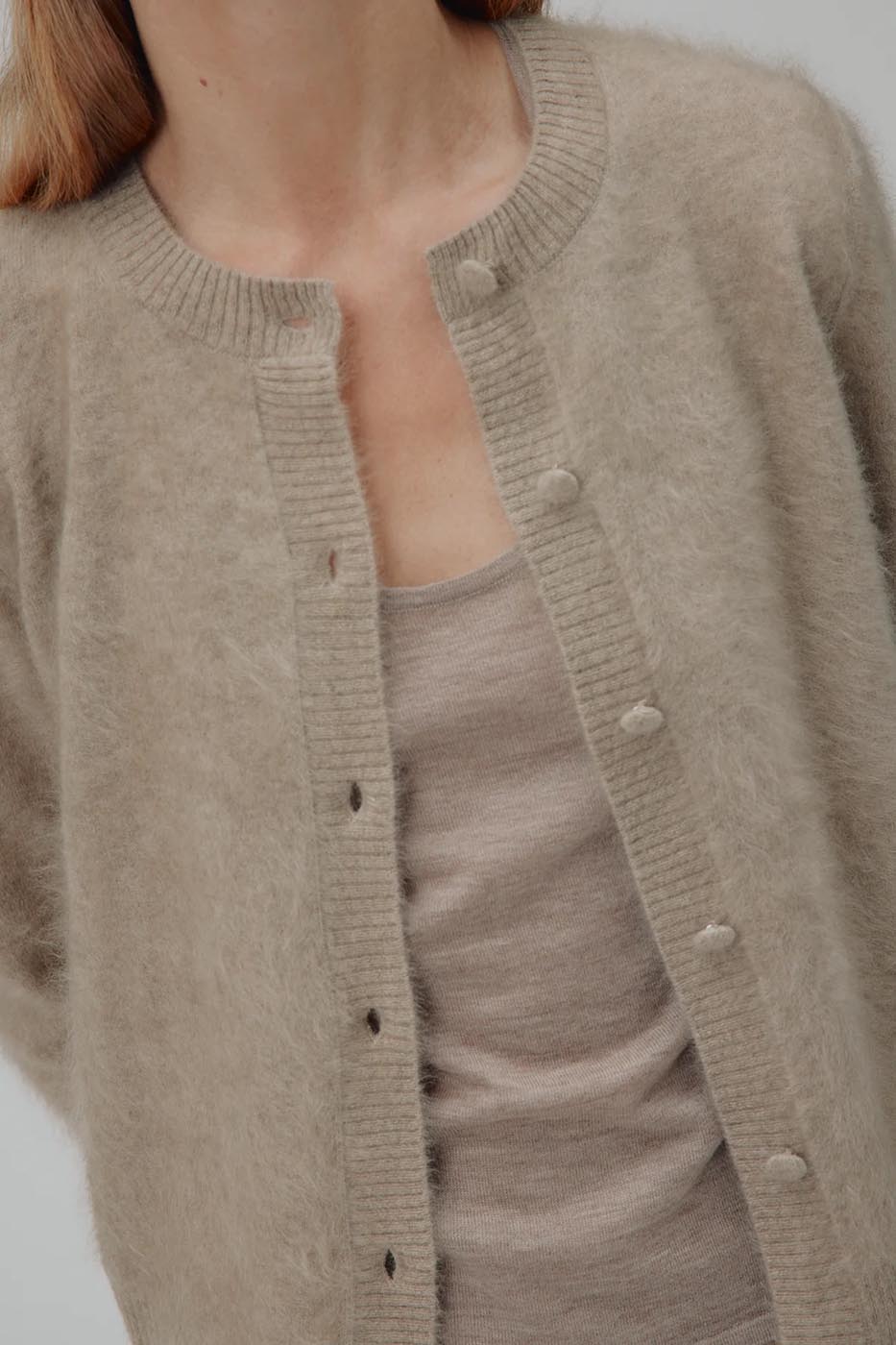 CARMEN CARDIGAN tuffet Melange