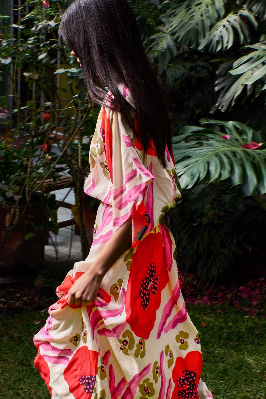 Robe mi-longue Frikart