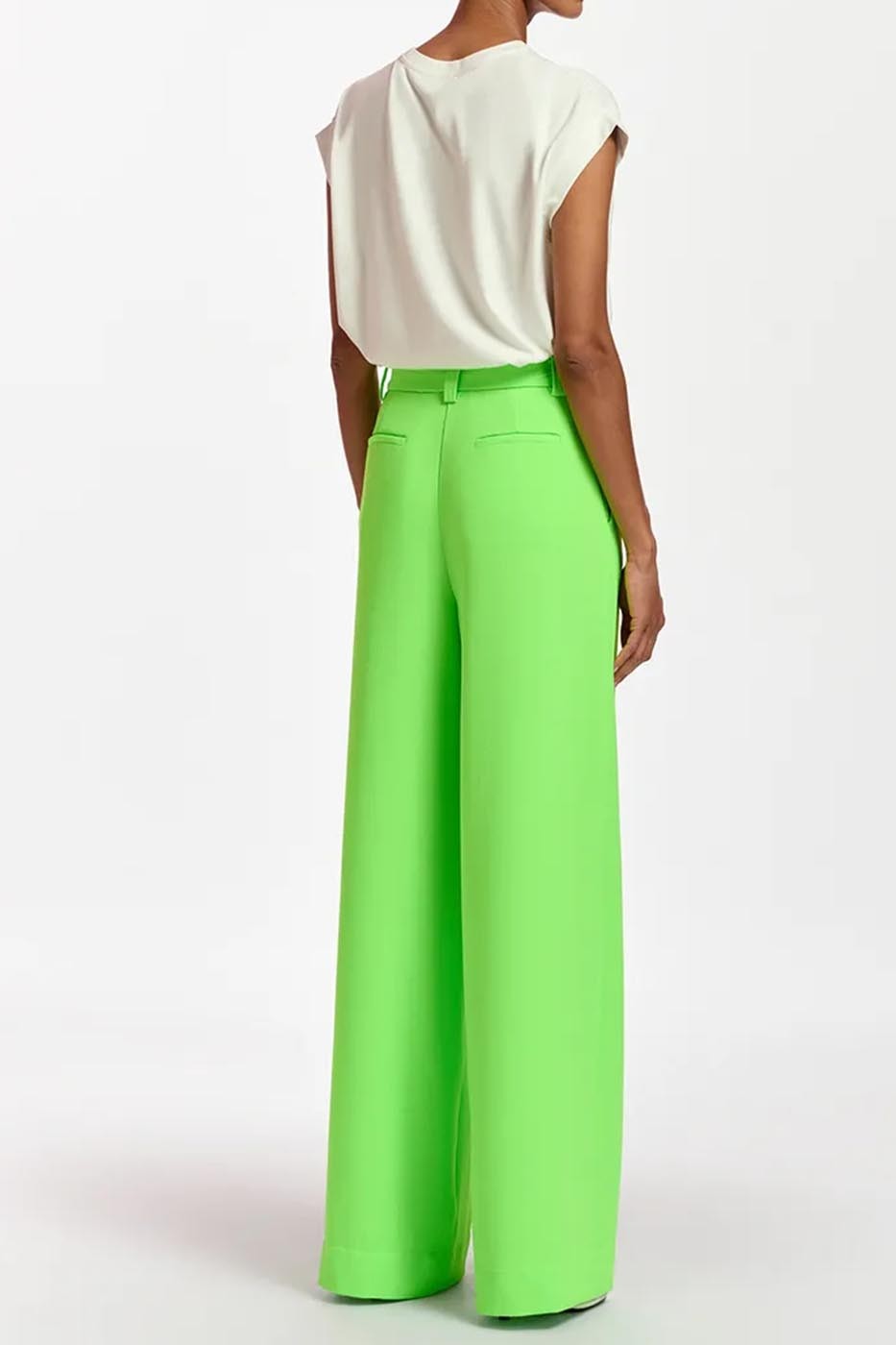 Pantalon à jambes larges