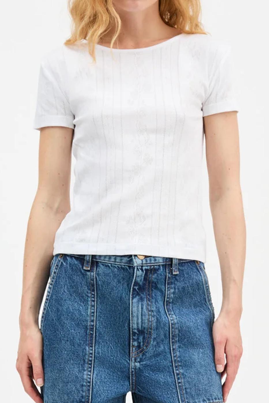 T-shirt Anna à manches courtes banc