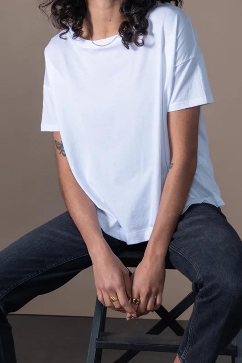 T-SHIRT AUDREY Blanc
