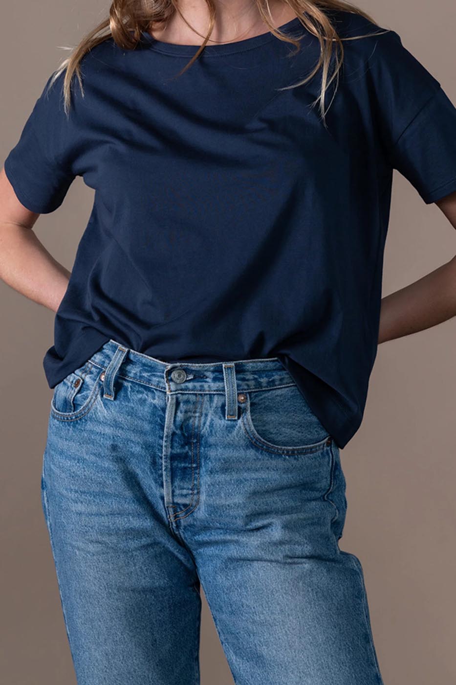 T-SHIRT AUDREY marine