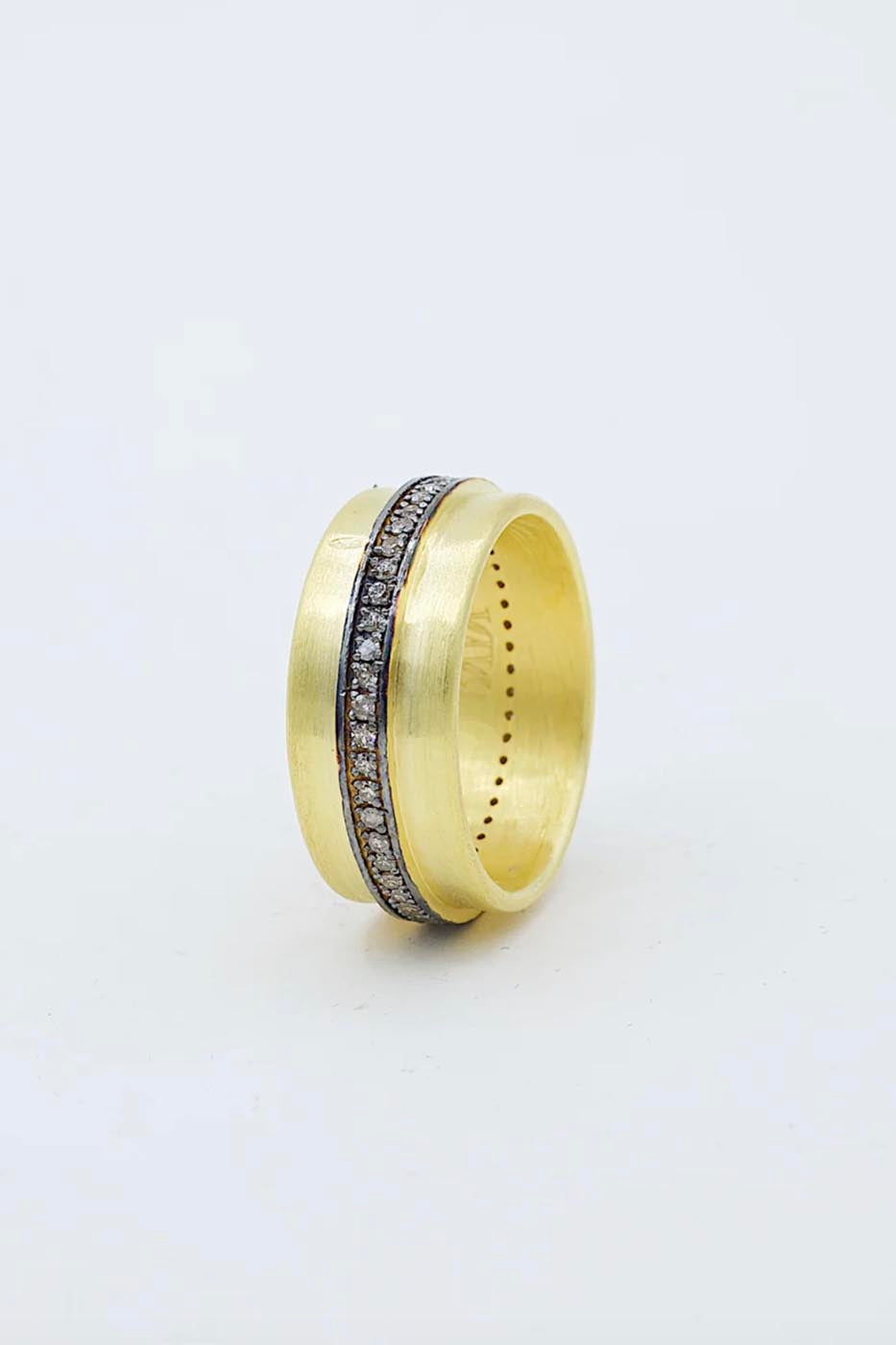BAGUE SAPHALE OR