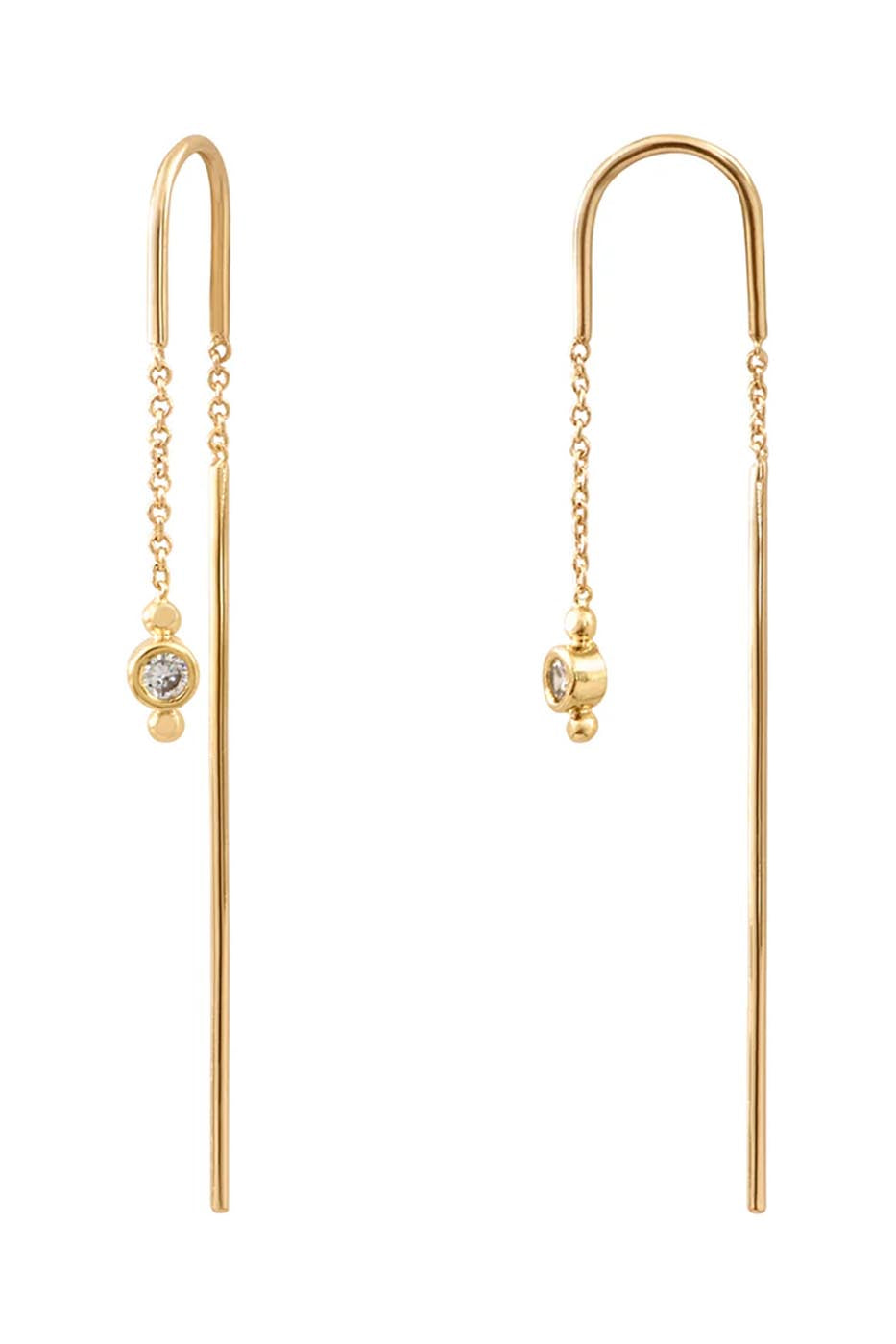 Boucles d'oreilles à chaîne Éclats