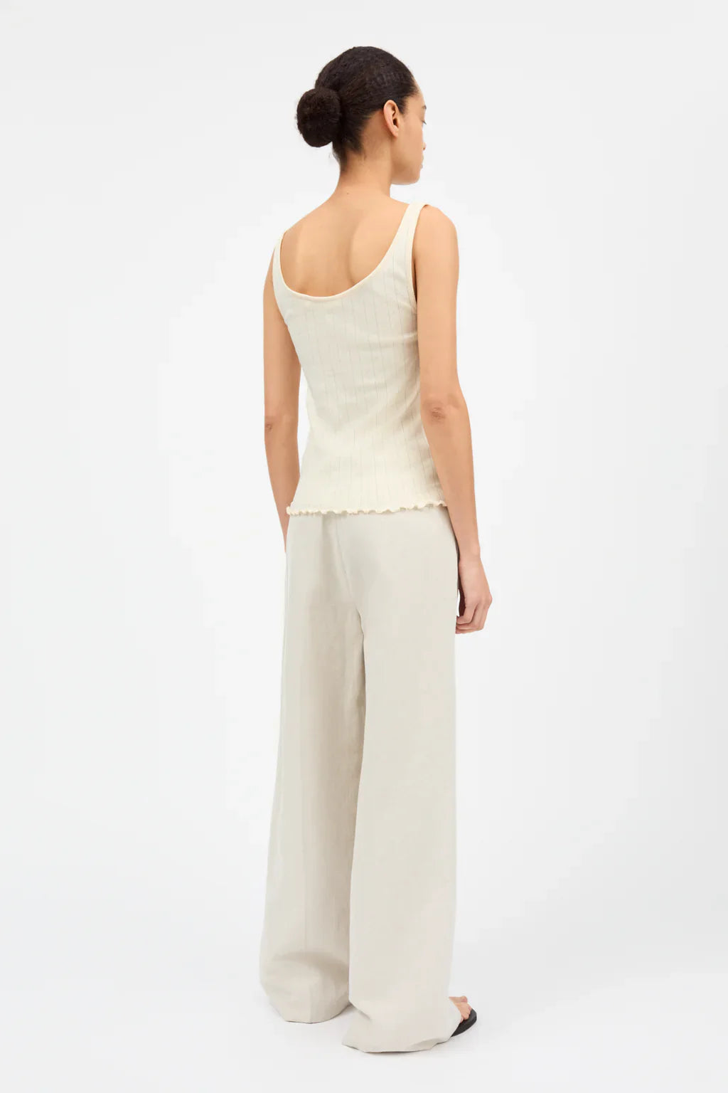 Edie low back top