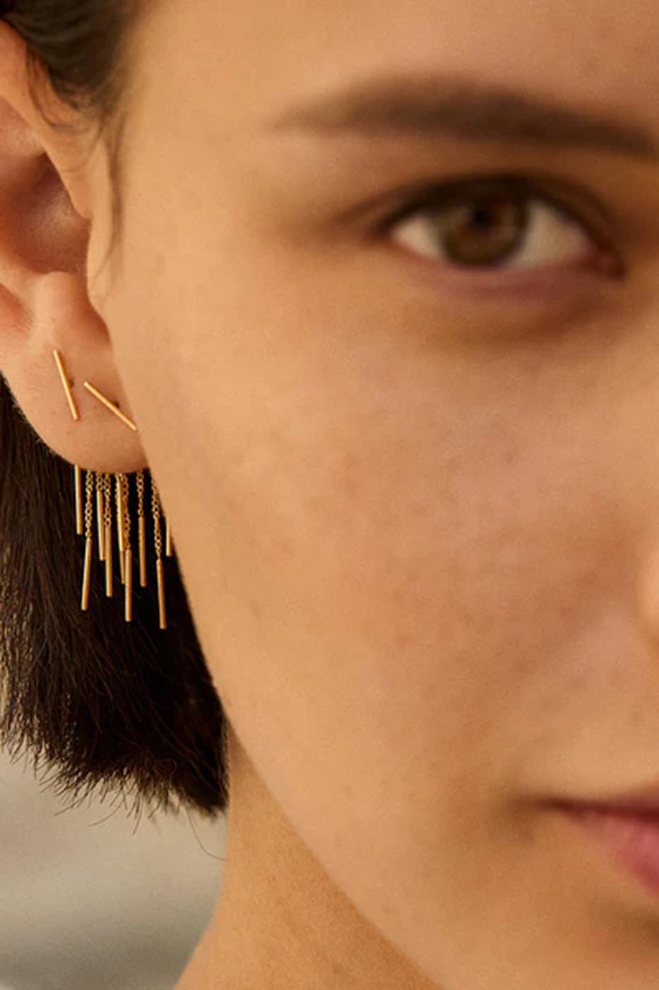 Dessous d'oreilles capucine