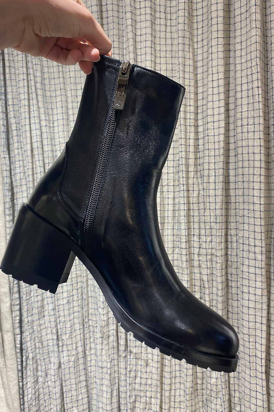 Bottines talon noir