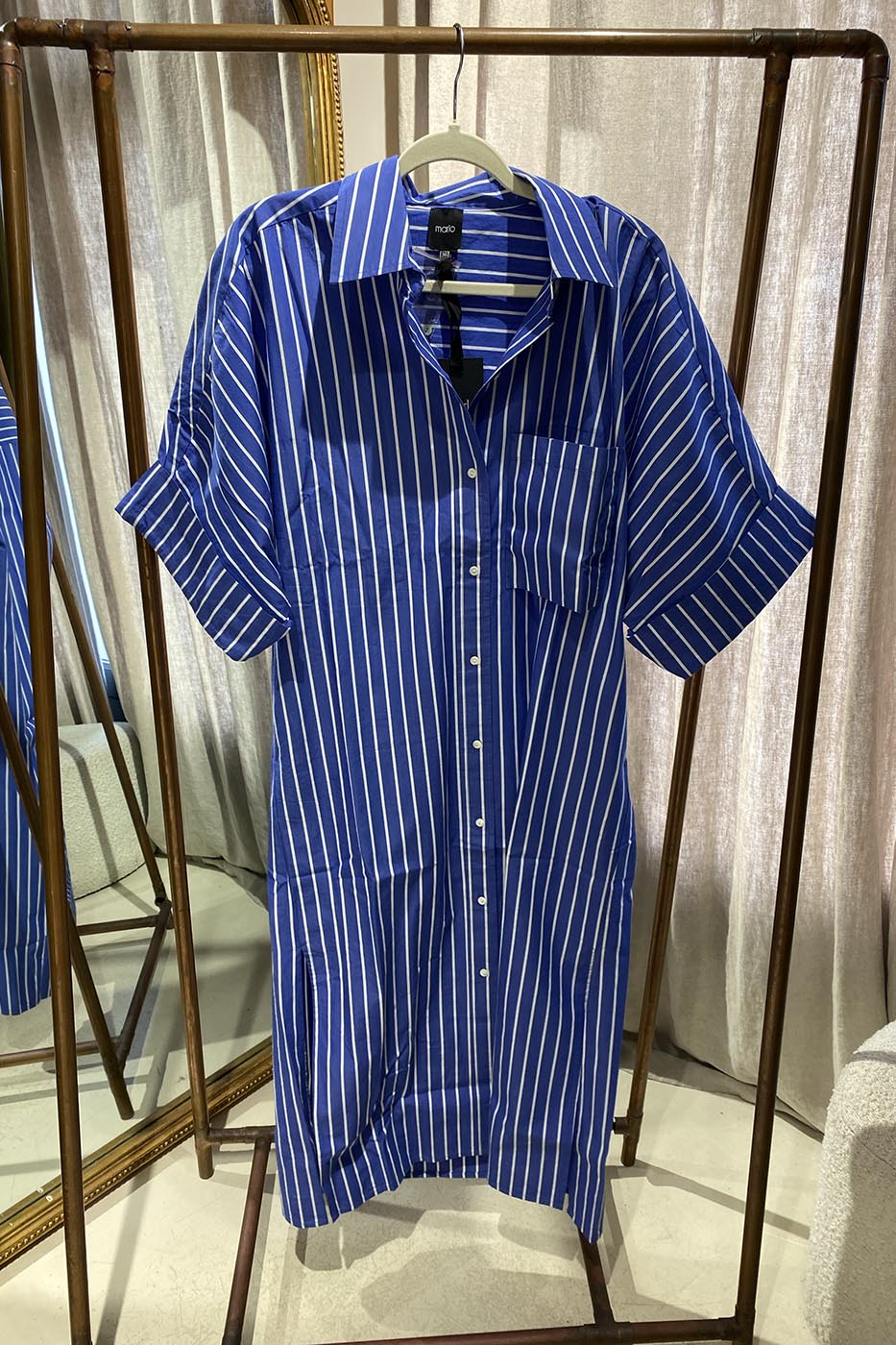Robe Carol rayures