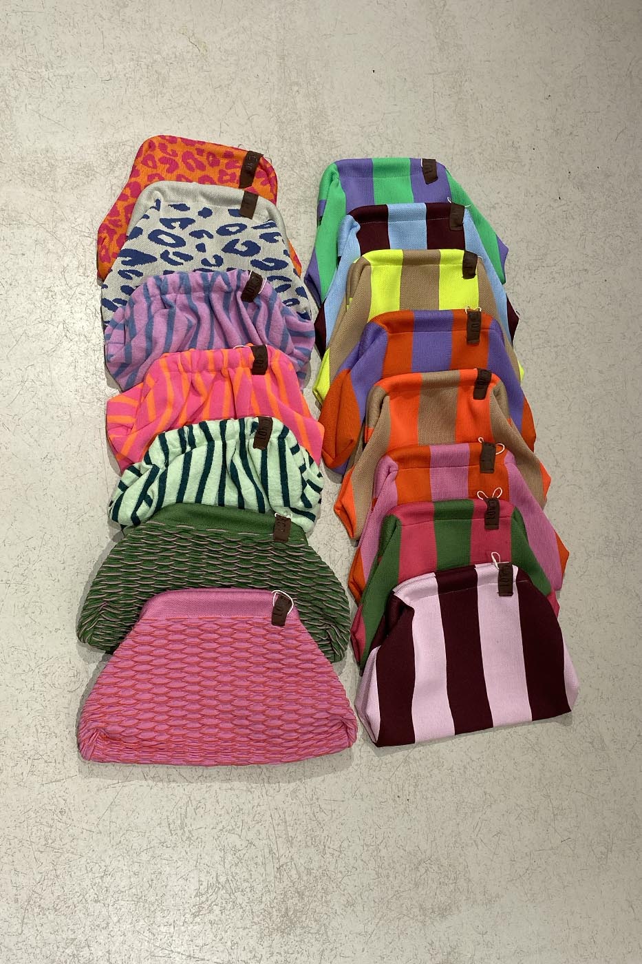 Pochettes colorées