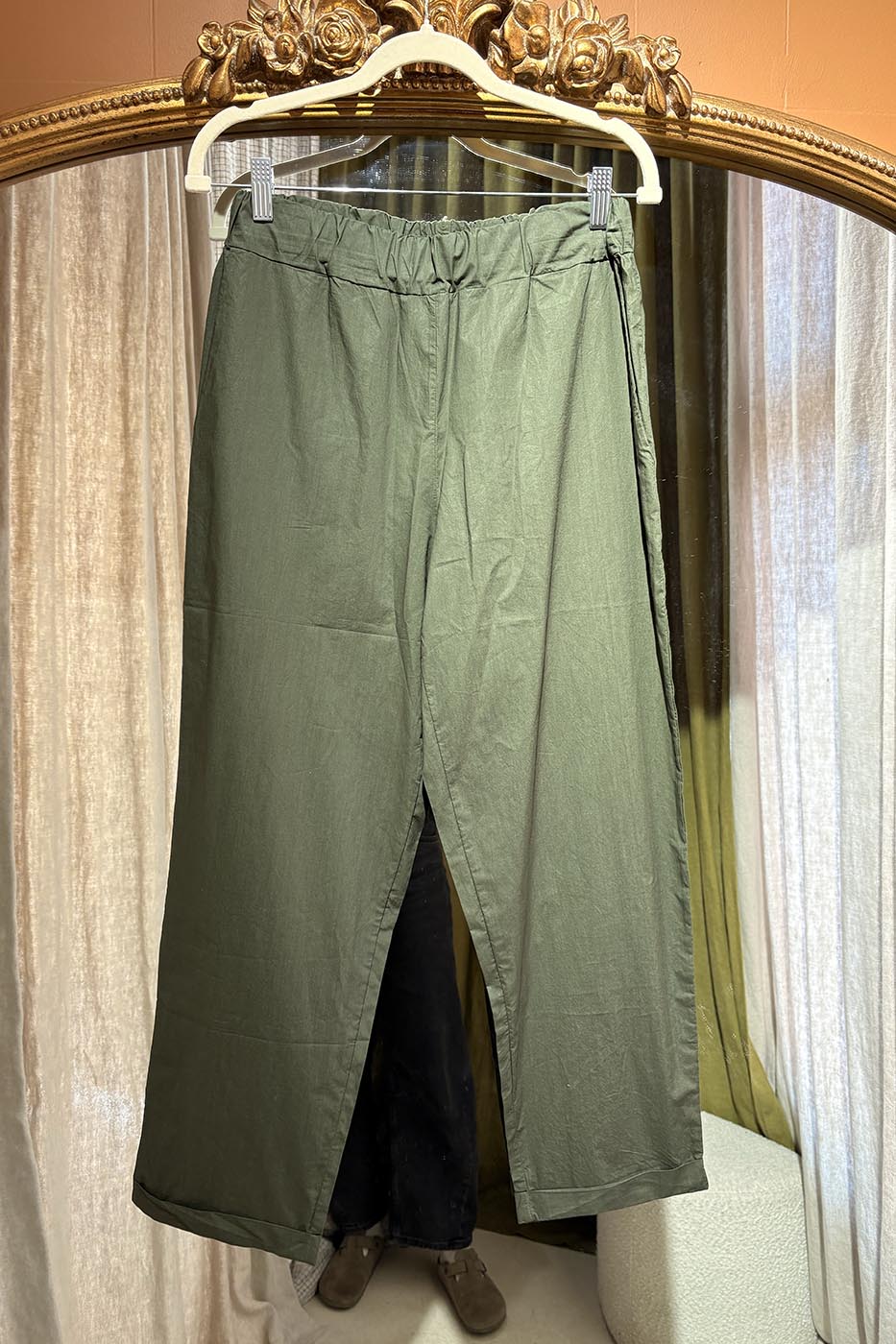 PANTALON VELA olive