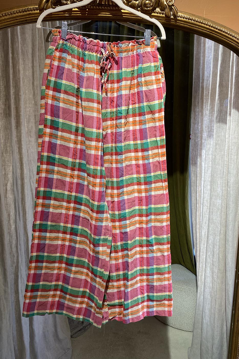 Pantalon carreaux