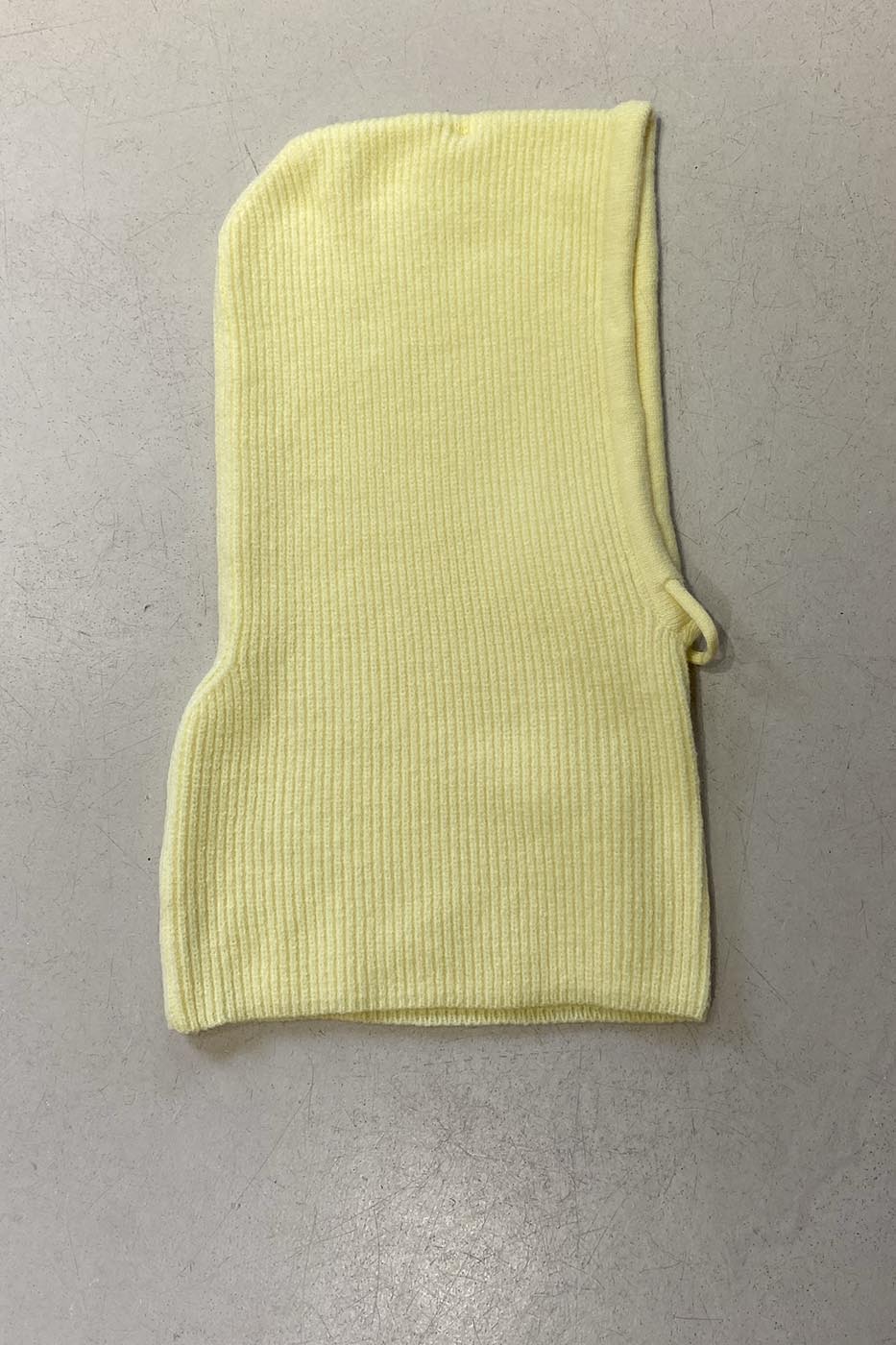 Cagoule maille cotelée