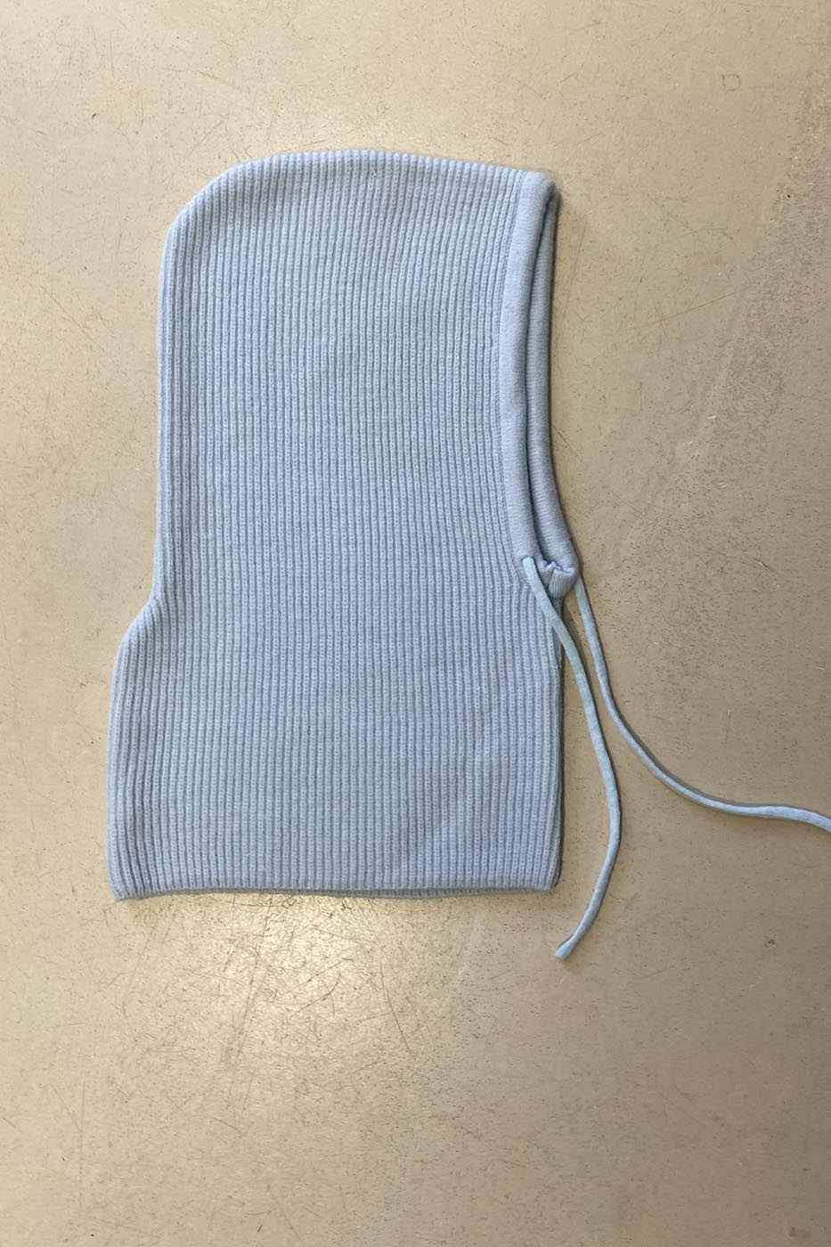 Cagoule maille cotelée