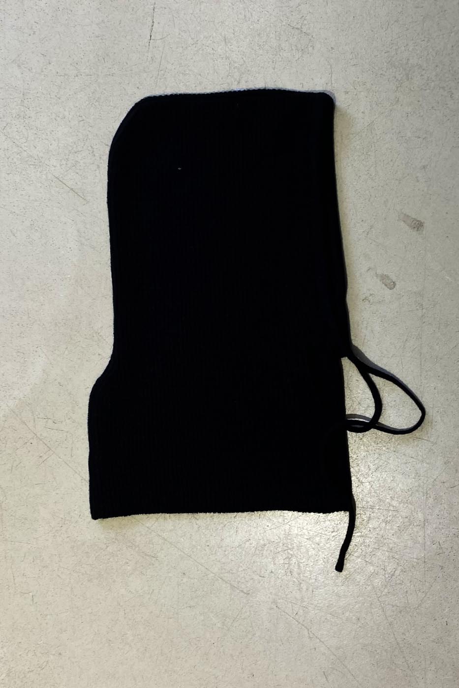 Cagoule maille cotelée